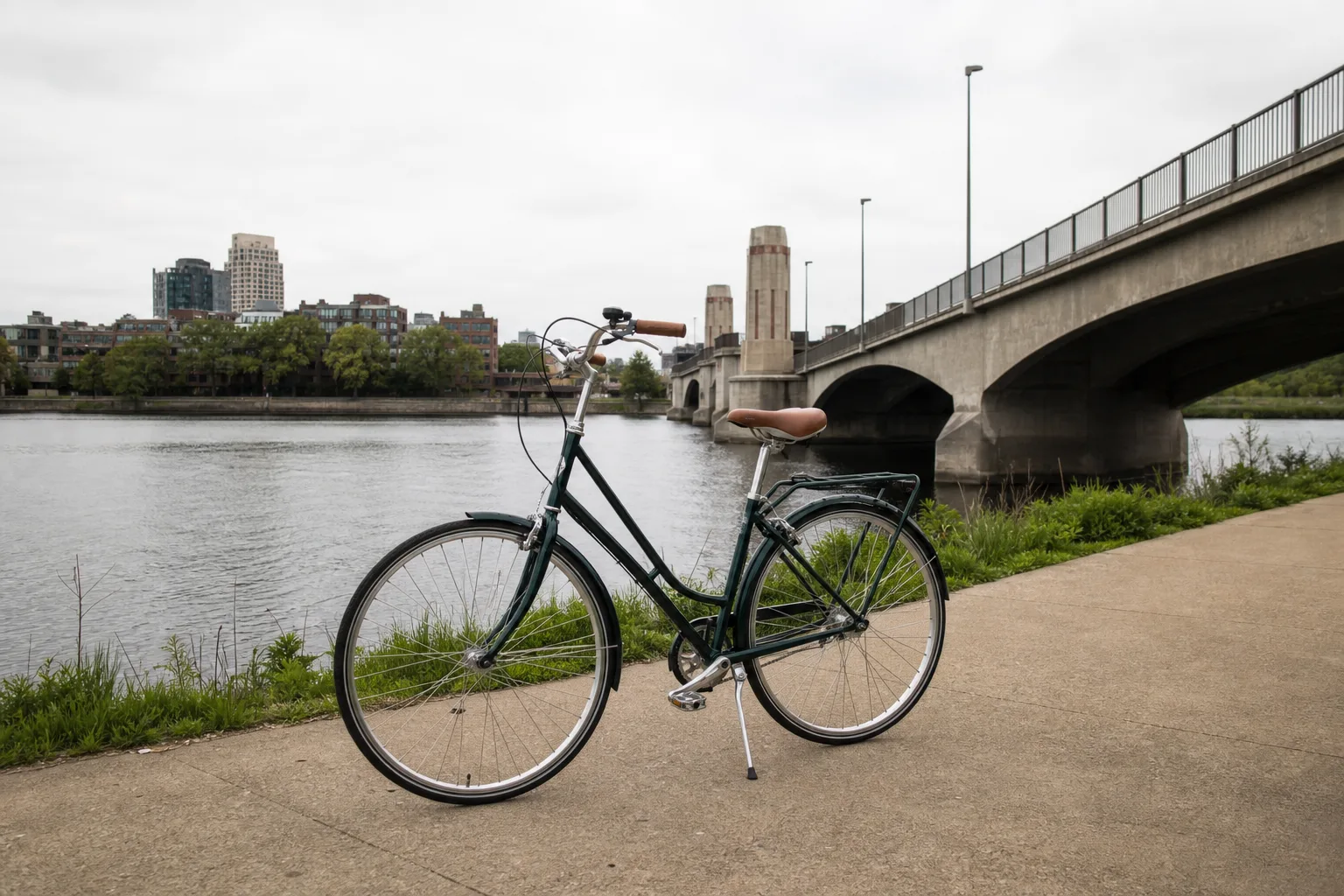 Flat commute with one bridge ramp? How to choose between one, three and seven speeds